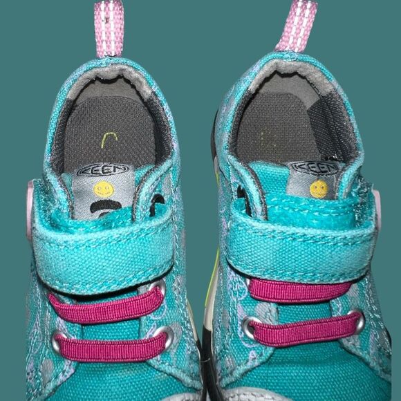 Baby Keen Hook & Loop Canvas Sneakers Size 5 - Picture 5 of 8